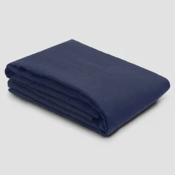 Linen Bedding|Duvet Covers>Piglet in Bed Linen Blend Duvet Cover Atlantic