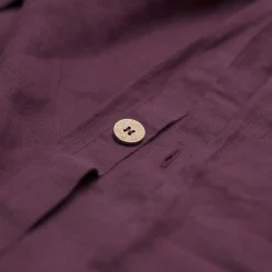 Duvet Covers>Piglet in Bed 100% Linen Duvet Cover Berry