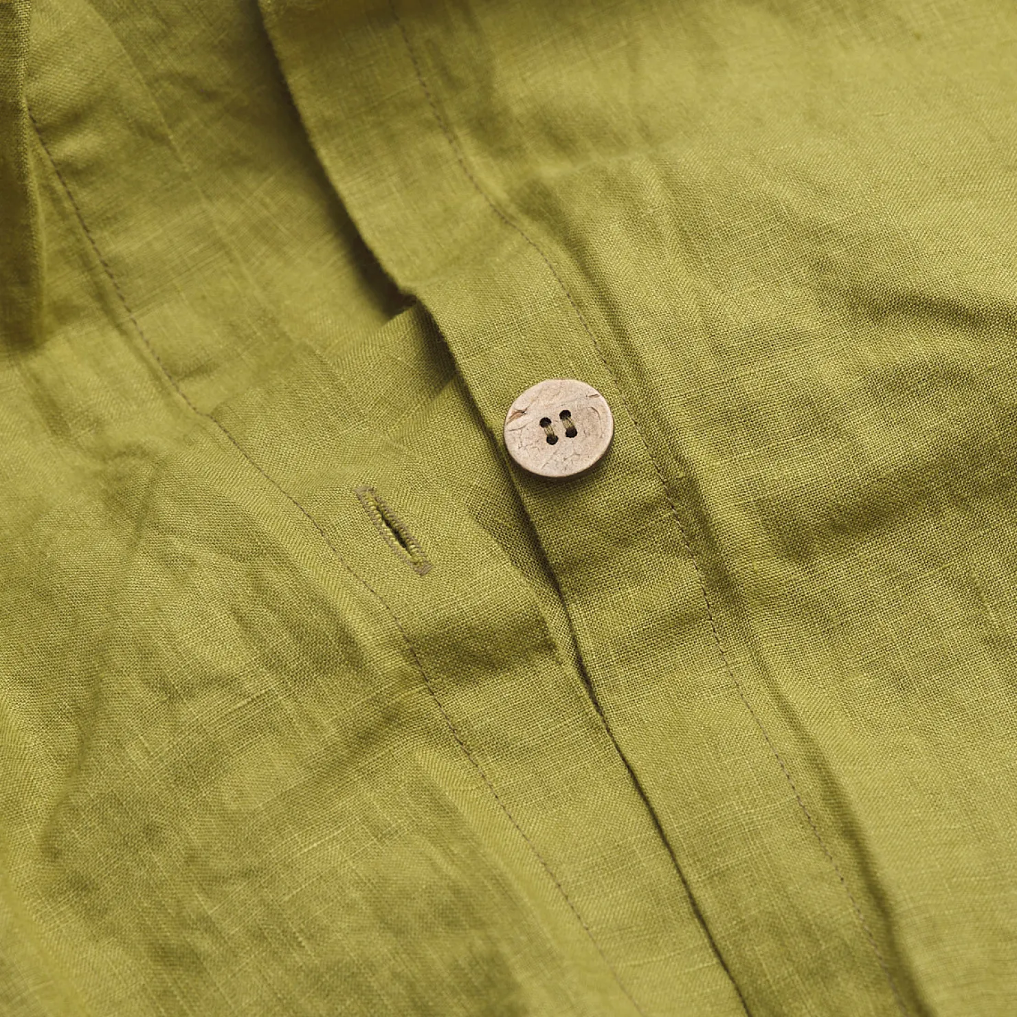 Linen Bedding|Duvet Covers>Piglet in Bed 100% Linen Duvet Cover Botanical Green