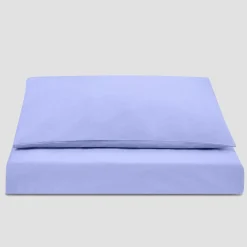 Kids Bedding|Bedding>Piglet in Bed Kids Linen Blend Bedding Set Celeste Blue