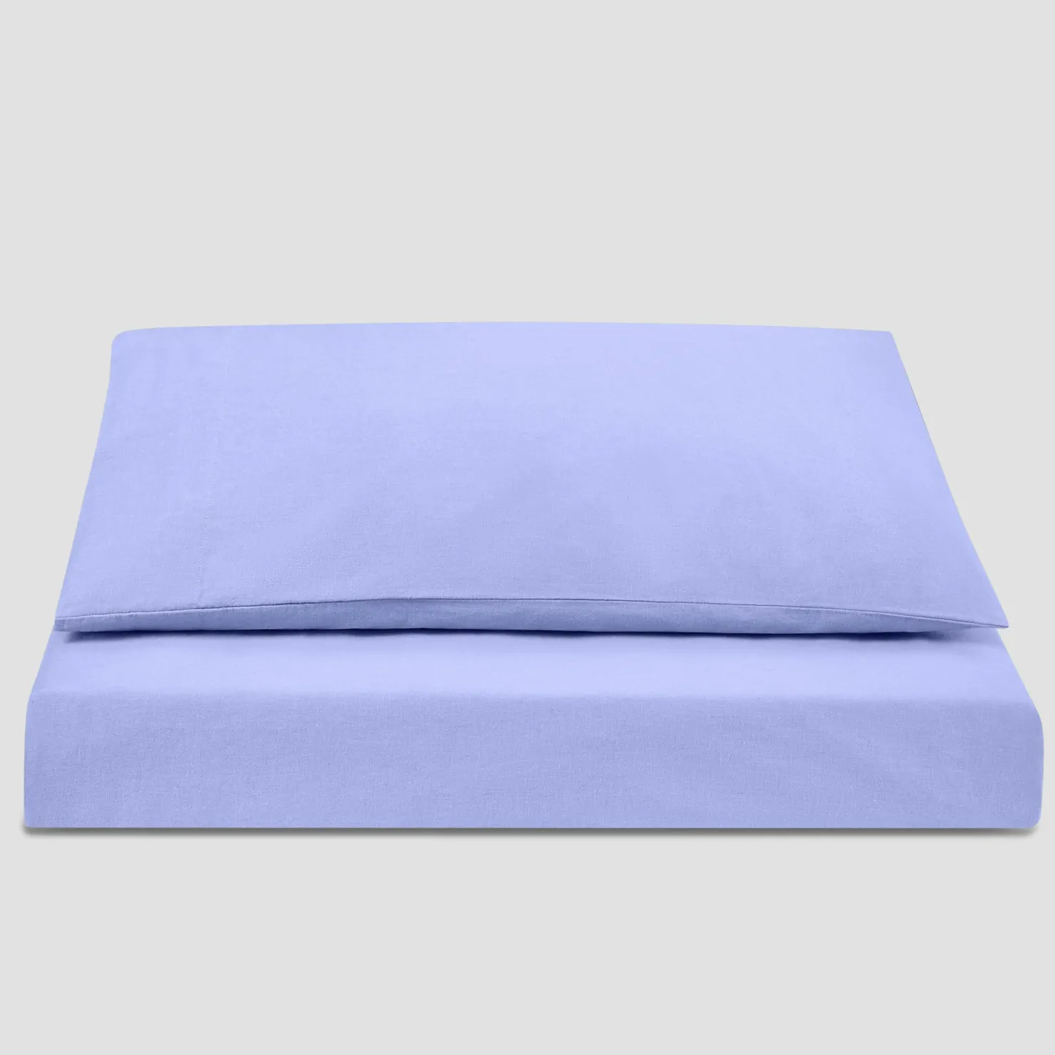 Kids Bedding|Bedding>Piglet in Bed Kids Linen Blend Bedding Set Celeste Blue