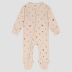 Toys|Baby>Piglet in Bed Long Sleeve Sleepsuit Chalk