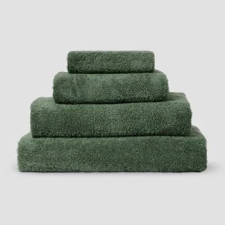 Towels>Piglet in Bed Organic Cotton Towel Bundle Elm Green