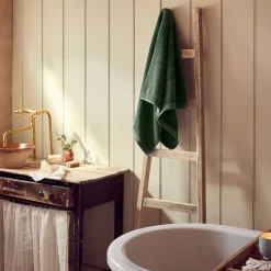 Towels>Piglet in Bed Organic Cotton Towel Bundle Elm Green