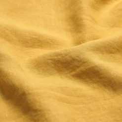 Linen Bedding|Fitted Sheets>Piglet in Bed 100% Linen Fitted Sheet Honey