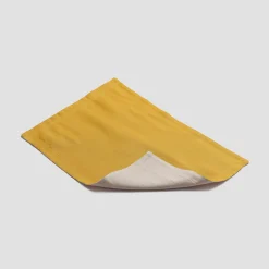 Table Linens>Piglet in Bed 100% Linen Placemats Set of 4 Honey