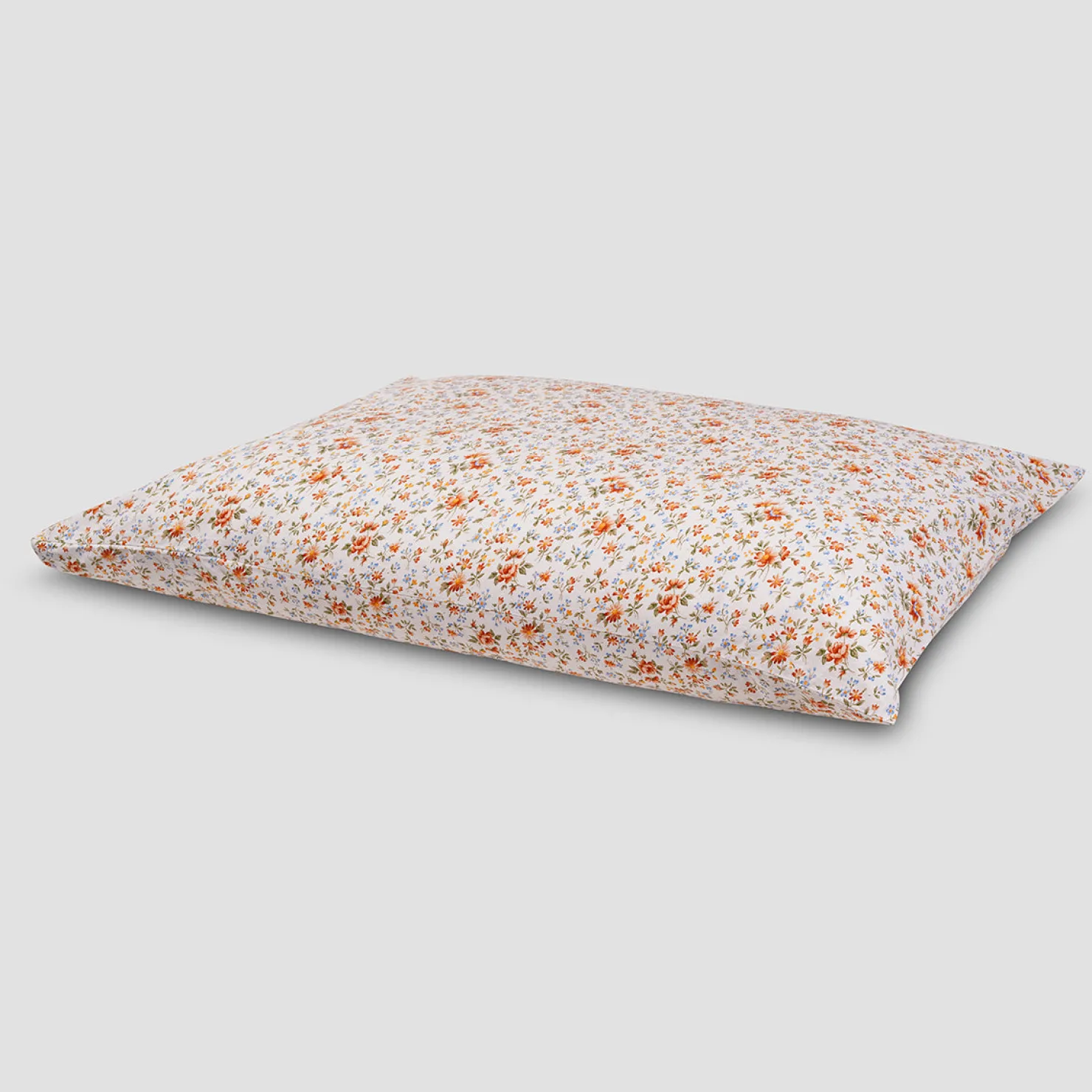 Pillowcases>Piglet in Bed Cotton Pillowcases Milk Cottage Floral