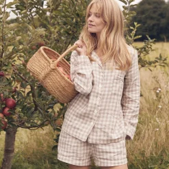 Linen Pajamas|Gingham Pajamas><noscript><img width=