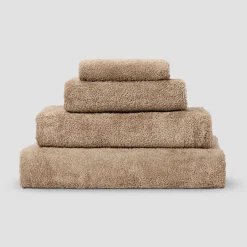 Towels>Piglet in Bed Organic Cotton Towels Mushroom