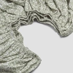 Fitted Sheets>Piglet in Bed Cotton Fitted Sheet Pear Meadow Floral