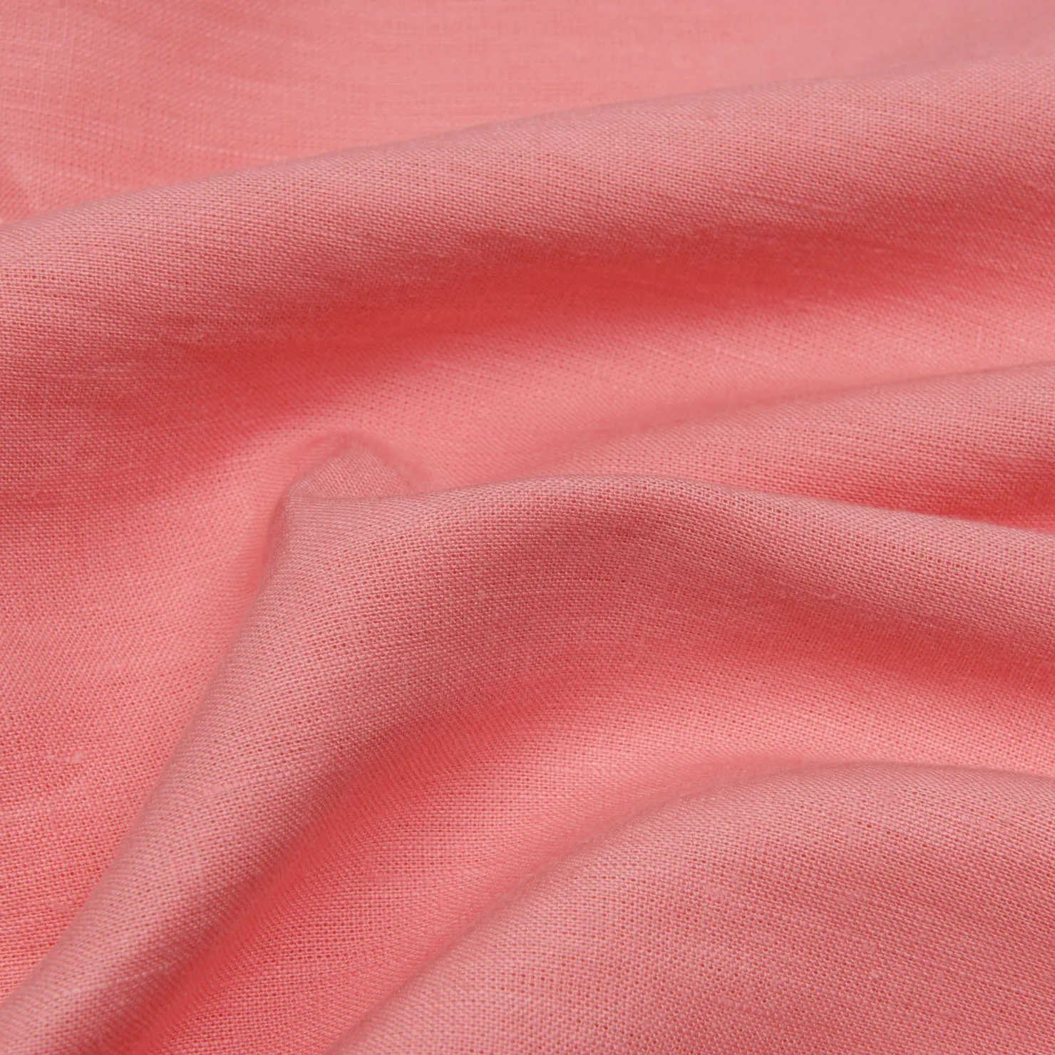 Linen Pajamas>Piglet in Bed Linen Night Dress Pink Bloom