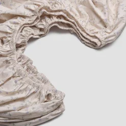 Fitted Sheets>Piglet in Bed Cotton Fitted Sheet Spring Sprig